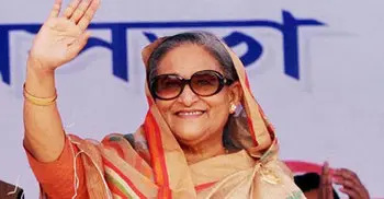 শাল্লায় পৌঁছেছেন প্রধানমন্ত্রী