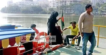 Water Taxi on Hatirjheel brings hope for city dwellers
