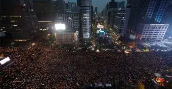 Fresh mass rally against South Korea’s Park