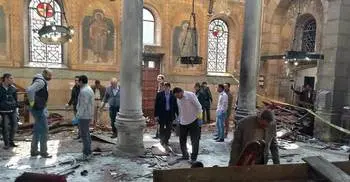 25 killed by bomb blast at St Mark’s Cathedral in Cairo