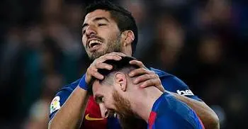 Messi `like something from the Playstation`: Suarez 