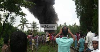 ট্রেনে আগুন লাগার ঘটনায় ৪ সদস্যের কমিটি