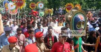 Nation celebrates Pahela Baishakh amid festivity