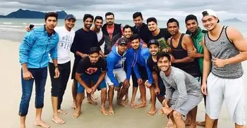 Tigers chilling out in New Zealand 