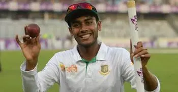 Mehedi vaults into 33rd position after Mirpur heroics