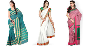 ফ্যাশনে সুতি শাড়ি