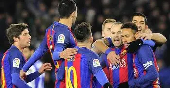 Neymar gives Barca Copa advantage