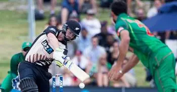 New Zealand set target of 196 for Bangladesh  