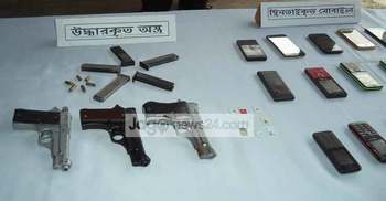 পাবনায় আন্তঃজেলা ডাকাতদলের প্রধানসহ আটক ৪