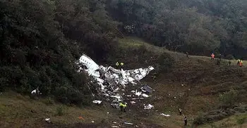 Colombia crash plane ‘ran out of fuel’
