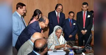 PM releases commemorative postage stamp on Int`l Customs Day 