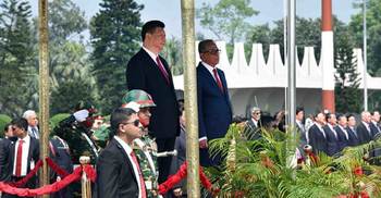 China considers Bangladesh important partner in South Asia: Xi 