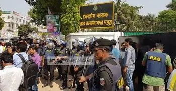 Blast inside Uttara RAB camp kills presumed suicide bomber