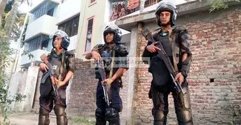 Police enforce siege to 3 suspected militant hideouts afresh