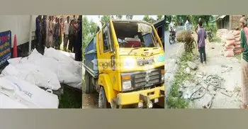17 killed as truck turns turtle in Rangpur