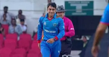 Rashid Khan claims 5 for 3 