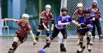 Bangladesh rolls out welcome for unusual sport on skates