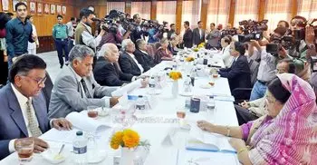 Search committee starts talks with civil society