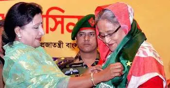 PM criticizes Muhith for praising Yunus