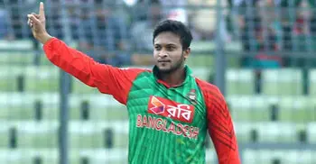 Shakib removes Sri Lanka openers 