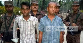 বিজিবির নামে চাঁদাবাজি : কারাগারে বাবা-ছেলে