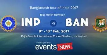 India-Bangladesh one-off Test: online tickets sale begins