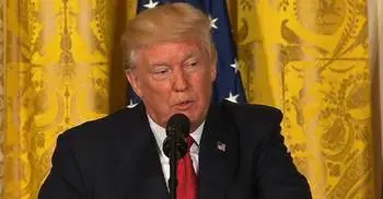Trump says FBI inquiry hurts America