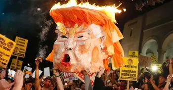 Thousands of anti-Trump protesters take to streets of U.S. cities