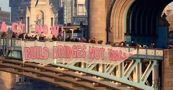 UK demonstrators mobilise against Trump