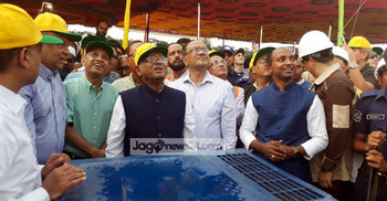 বোরহানউদ্দিনে আরও একটি গ্যাস কূপের খনন কাজের উদ্বোধন