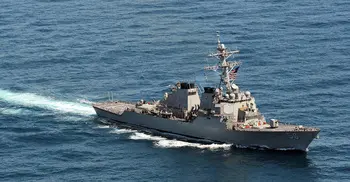 10 missing after US destroyer collides with oil tanker off Singapore