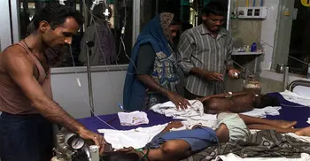 30 children die after oxygen disrupted in Indian hospital
