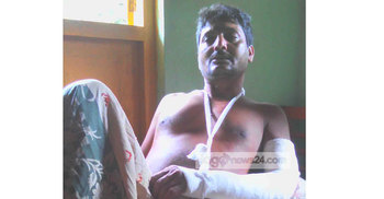 যুবলীগ নেতার হাত-পা ভাঙলেন আরেক যুবলীগ নেতা