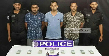 প্রাইভেটকারে ‘পুলিশ’ স্টিকার লাগিয়ে মাদক পাচার!