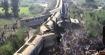 43 killed as two trains collide in Egypt