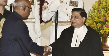 Justice Dipak Misra sworn in as Chief Justice of India