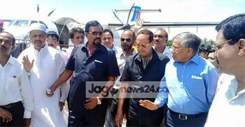 উখিয়ার পথে এরশাদের নেতৃত্বে জাপা টিম