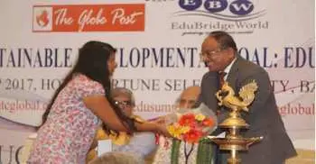 GUB VC presents key note at the 7th World Edu Summit
