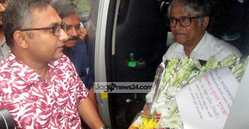 ঢাবির নতুন উপাচার্যকে ঝালকাঠিতে ফুলেল শুভেচ্ছা