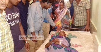 সেই বৃদ্ধা মা এখন হাসপাতালের ভিআইপি রোগী