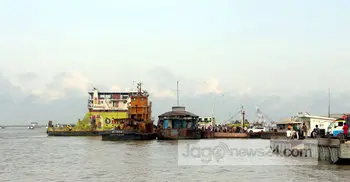 শিমুলিয়া নৌরুটে নাব্য সঙ্কট, বিকল্প পথে চলাচলের নির্দেশ