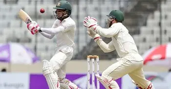 Bangladesh lead by 248 at tea