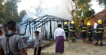 30 more houses burned in Myanmar’s Rohingya region