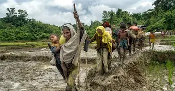 Bangladesh asks Myanmar to deescalate violence to stop exodus