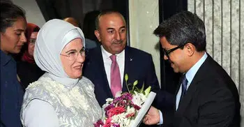 Turkish FM, first lady arrive in Dhaka to visit Rohingyas