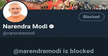 Why are Indians blocking Modi on Twitter?