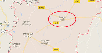 গাংনীতে ‘জঙ্গি আস্তানা’ ঘিরে রেখেছে পুলিশ