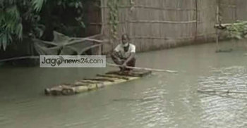 গোয়ালন্দে পদ্মার পানিতে কয়েক গ্রাম প্লাবিত