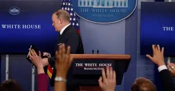 White House press secretary Sean Spicer resigns