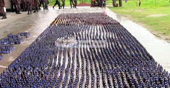 ঝিনাইদহে ৮৩ লাখ টাকার মাদক ধ্বংস